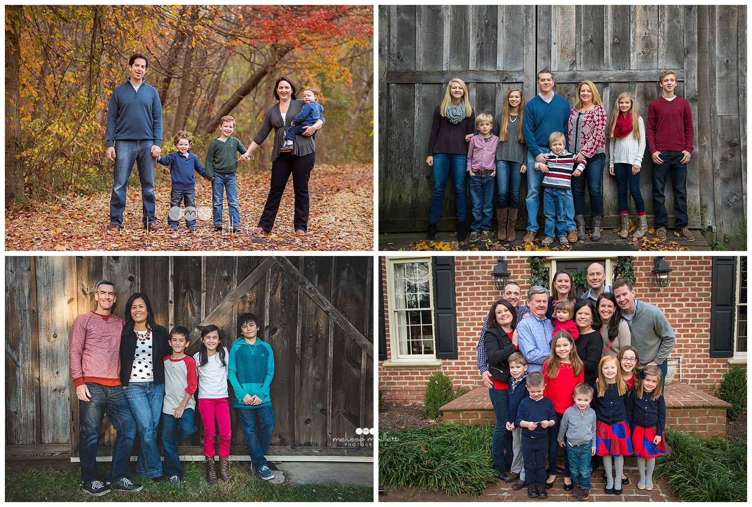 Family Portraits In the Fall