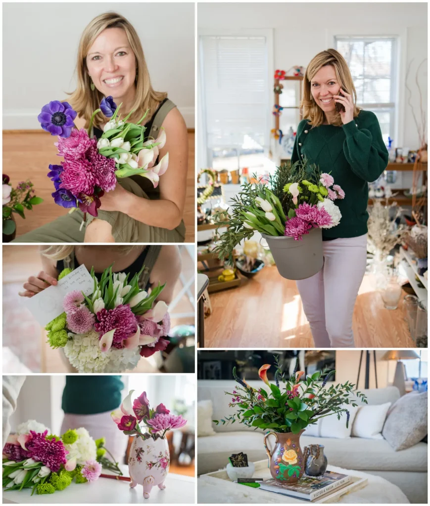 Branding Photography Session for a floral designer in Northern VA