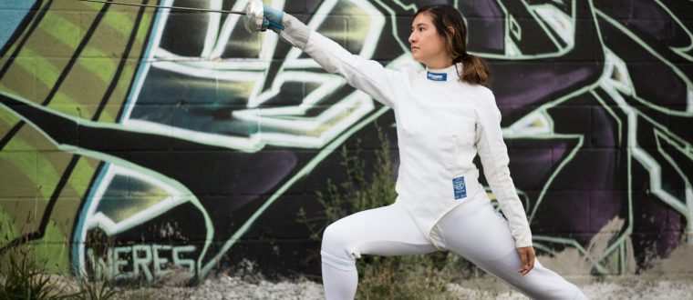 En Garde, Pret! This High School Senior is Ready for her Future